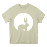 Mossy bunny and full moon funny Heavy Core Tee - artisFamous