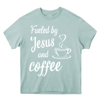 Arona Fueled by jesus and coffee Heavy Core Tee - artisFamous