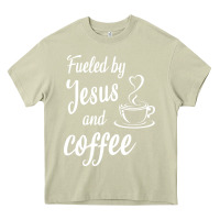 Mossy Fueled by jesus and coffee Heavy Core Tee - artisFamous