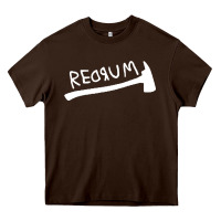 Chocolate Brown the shining inspired redrum Heavy Core Tee - artisFamous