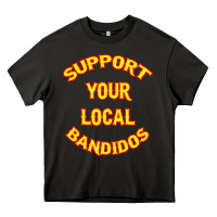 Asphalt bandidos support your local texas Heavy Core Tee - artisFamous