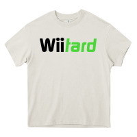 Cream wii tard Heavy Core Tee - artisFamous