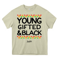 Mossy young gifted and black african american men Heavy Core Tee - artisFamous
