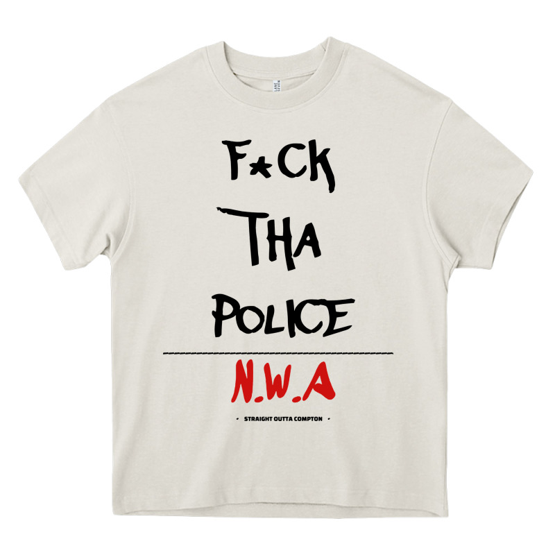 Fck Tha Police Heavy Core Tee by artisFamous | Teevron