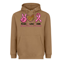 Toasted Coconut peace love cure Heavyweight Hoodie - RanaPortraitStore