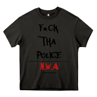 Asphalt fck tha police Heavy Core Tee - artisFamous