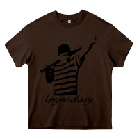 Chocolate Brown legendary hambino Heavy Core Tee - artisFamous