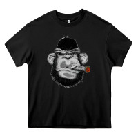 Black Monkey Smoking Heavy Core Tee - artisFamous