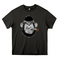 Asphalt Monkey Smoking Heavy Core Tee - artisFamous