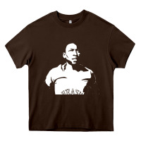 Chocolate Brown Pele Sillhouette Heavy Core Tee - artisFamous