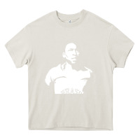 Cream Pele Sillhouette Heavy Core Tee - artisFamous