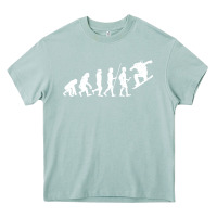 Arona Snowboarding Evolution | Snowboard Mountain Winter Heavy Core Tee - artisFamous
