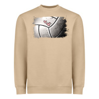 Mushroom Volleyball Brushstroke Heavyweight Sweatshirt - RanaPortraitStore