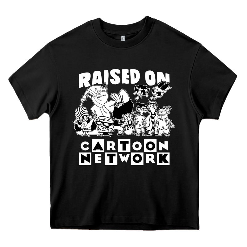 Raised On Cartoon Network Heavy Core Tee by artisFamous | Teevron