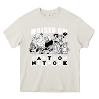 Cream raised on cartoon network Heavy Core Tee - artisFamous