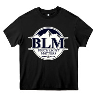 Black buschs light matters Heavy Core Tee - artisFamous