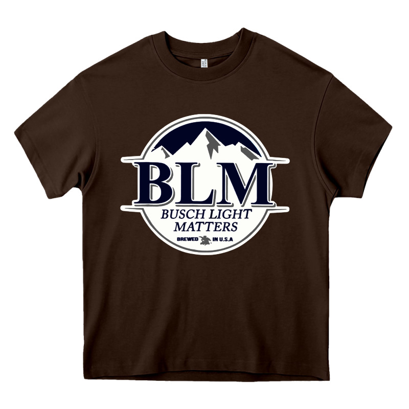 Buschs Light Matters Heavy Core Tee by artisFamous | Teevron