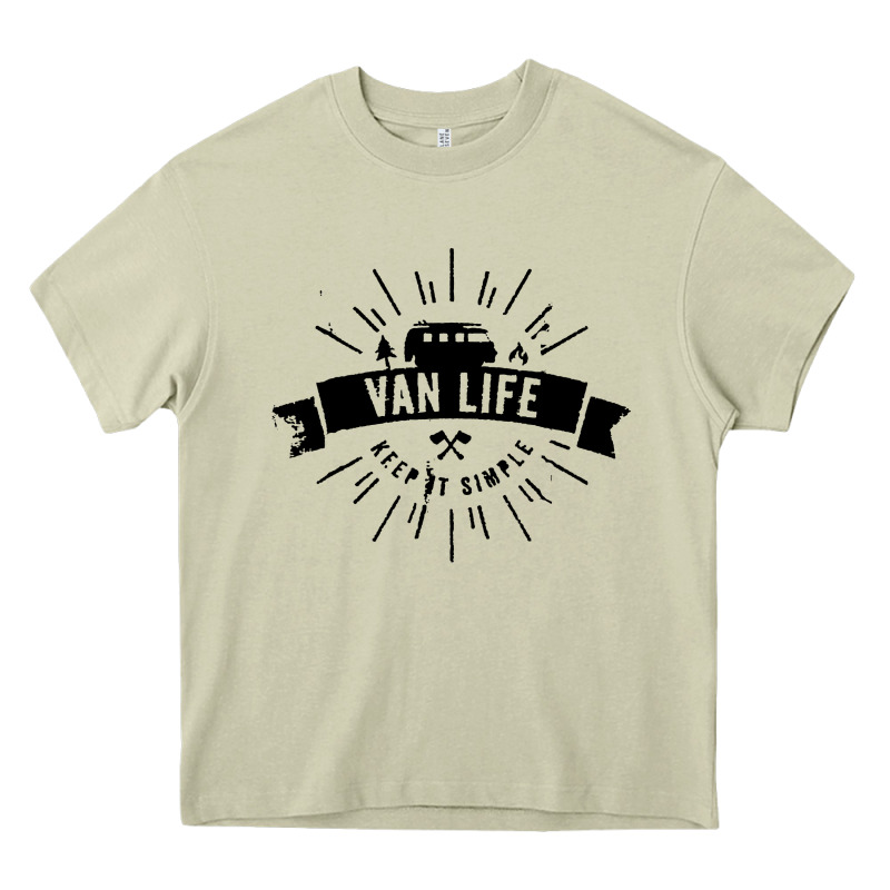 Camper Vintage Retro Heavy Core Tee by artisFamous | Teevron