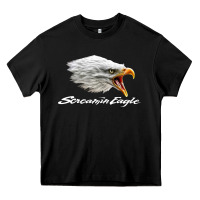 Black the screaming eagle Heavy Core Tee - artisFamous