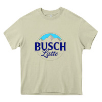 Mossy Vintage Busch Light Busch Latte Heavy Core Tee - artisFamous