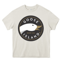Cream Goose Island  Beer Heavy Core Tee - artisFamous