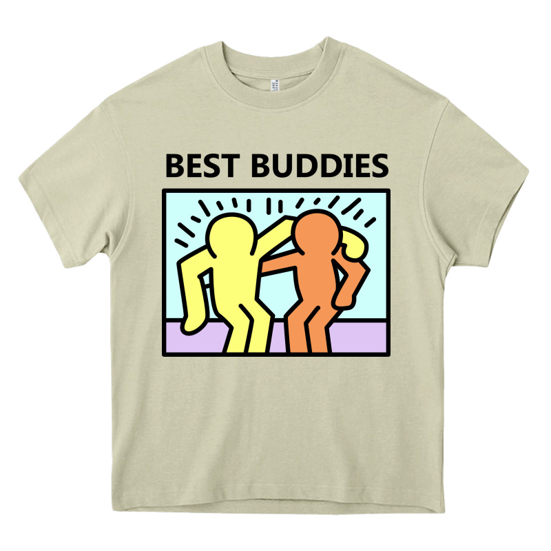 Best Buddies Heavy Core Tee by artisFamous | Teevron
