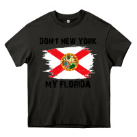 Asphalt don't new york my florida t shirt flag Heavy Core Tee - artisFamous