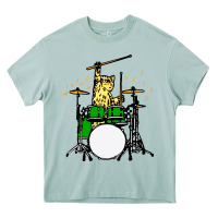 Arona drummer cat music lover musician playing the drums Heavy Core Tee - artisFamous