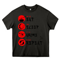 Asphalt eat sleep anime repeat japanese Heavy Core Tee - artisFamous