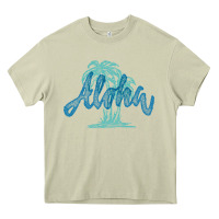 Mossy hawaii aloha art Heavy Core Tee - artisFamous