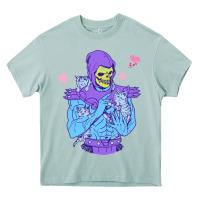 Arona skeletor's cat Heavy Core Tee - artisFamous