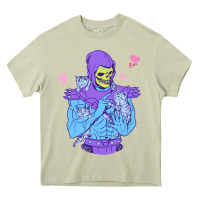 Mossy skeletor's cat Heavy Core Tee - artisFamous