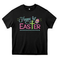 Black happy easter Heavy Core Tee - artisFamous