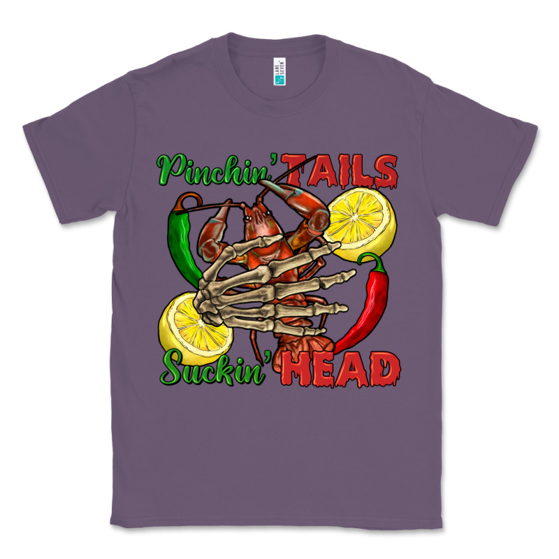 Pinchin' Tails Suckin' Head Crawfish Classic Tee by FaDigitalArtStudio | Teevron