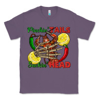 Lavender Pinchin' tails suckin' head crawfish Classic Tee - FaDigitalArtStudio