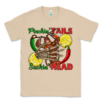 Mushroom Pinchin' tails suckin' head crawfish Classic Tee - FaDigitalArtStudio