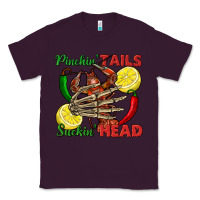 Plum Pinchin' tails suckin' head crawfish Classic Tee - FaDigitalArtStudio