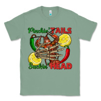 Sage Pinchin' tails suckin' head crawfish Classic Tee - FaDigitalArtStudio
