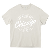 Cream chicago Heavy Core Tee - artisFamous