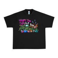 Black happy easter day truck Urban Heavy Tee - CowhideDigitalArt