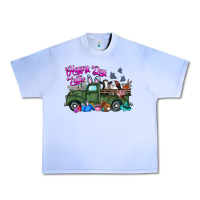 Grape Ice happy easter day truck Urban Heavy Tee - CowhideDigitalArt