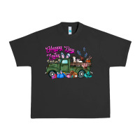 Pigment Black happy easter day truck Urban Heavy Tee - CowhideDigitalArt
