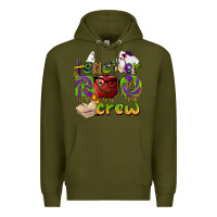 Army Green teacher boo crew Premium Hoodie - BarkalooDesign