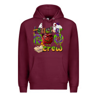 Burgundy teacher boo crew Premium Hoodie - BarkalooDesign