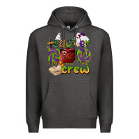 Charcoal Heather teacher boo crew Premium Hoodie - BarkalooDesign