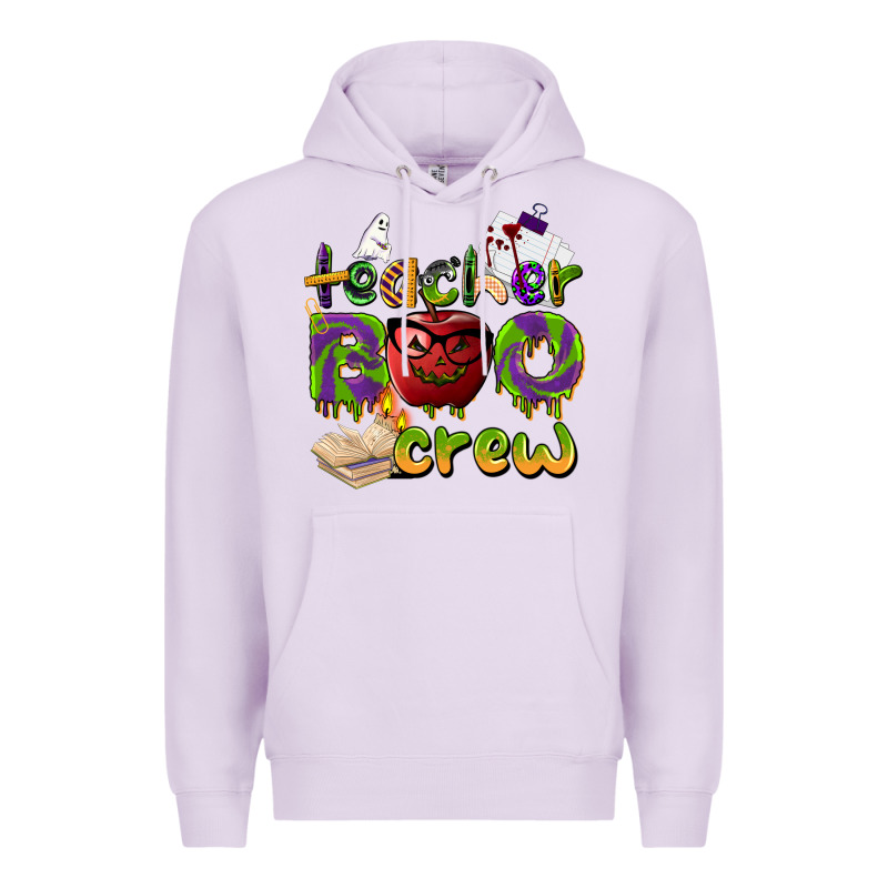 Teacher Boo Crew Premium Hoodie by BarkalooDesign | Teevron