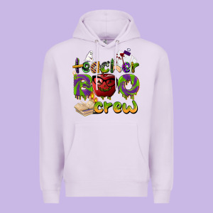 Teacher Boo Crew Premium Hoodie Designed By Barkaloodesign