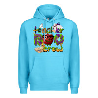 Ocean Blue teacher boo crew Premium Hoodie - BarkalooDesign