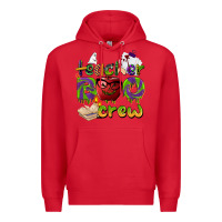 Red teacher boo crew Premium Hoodie - BarkalooDesign