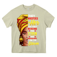 Mossy black history month shirt african woman afro i am the storm t shirt Heavy Core Tee - artisFamous